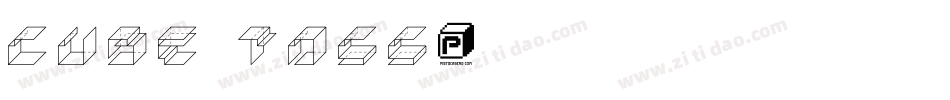 Cube Toss字体转换